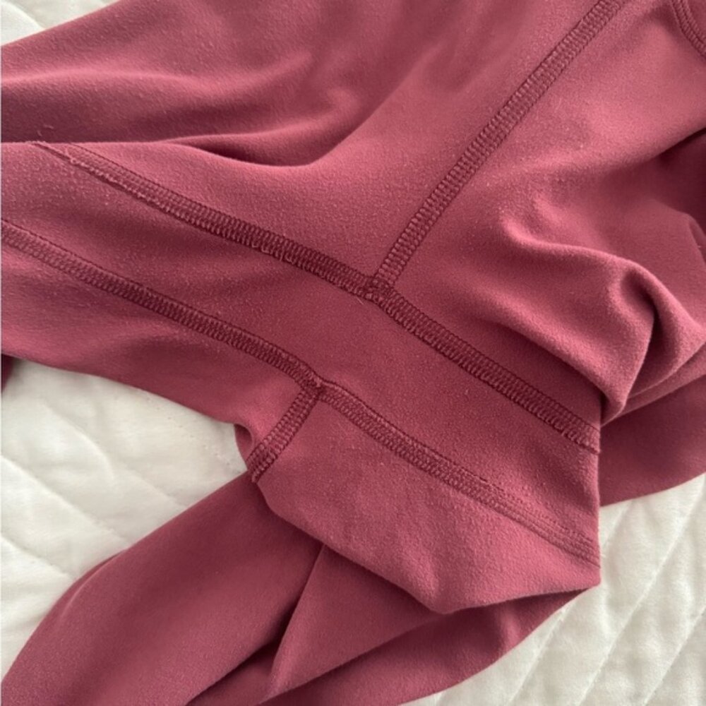 Lululemon Align Crop 21" Misty Merlot - Picture 5 of 14